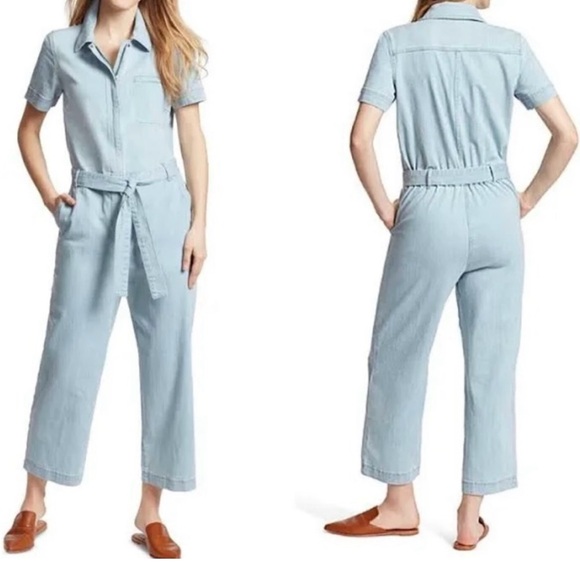 Ella Moss Pants - Ella Moss Sky Blue Jumpsuit